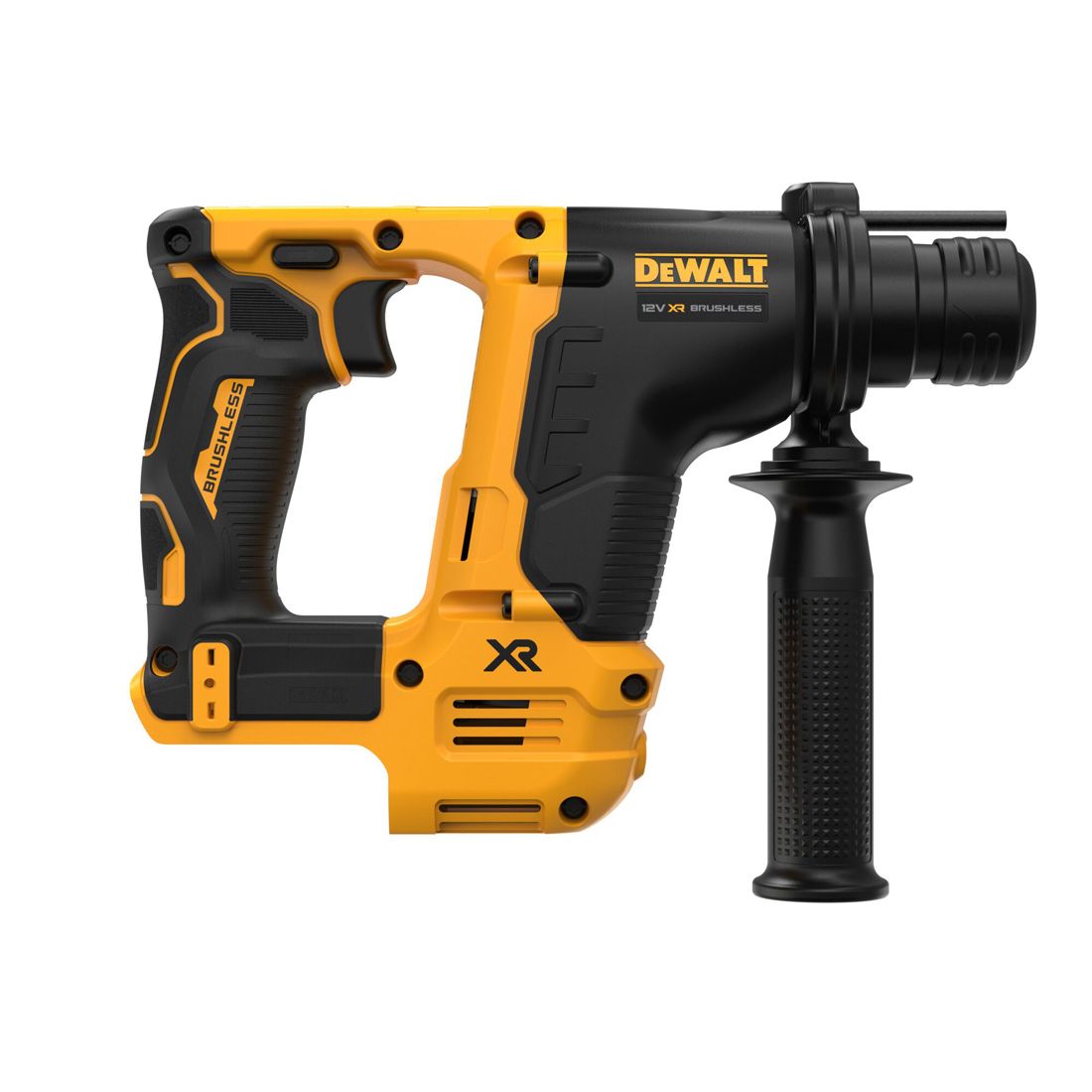 DEWALT DCH072N-XJ 12V XR BRUSHLESS ULTRA COMPACT 14MM SDS+ PLUS HAMMER DRILL BODY ONLY - MonkeyTools