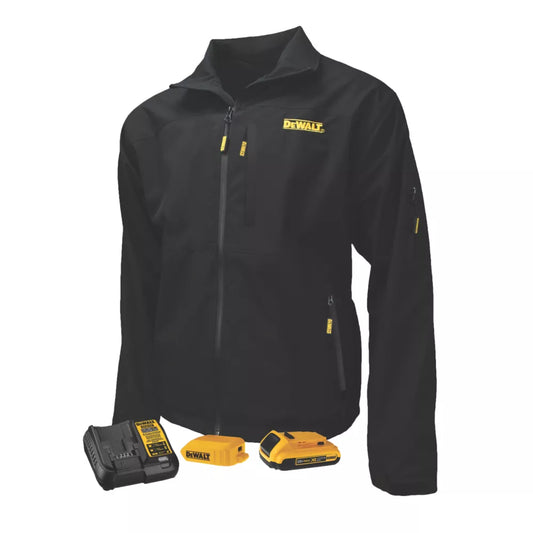 DeWalt DCHJ090BD1 18V Li-Ion XR Heated Softshell Jacket Black Medium 38-40" Chest - MonkeyTools