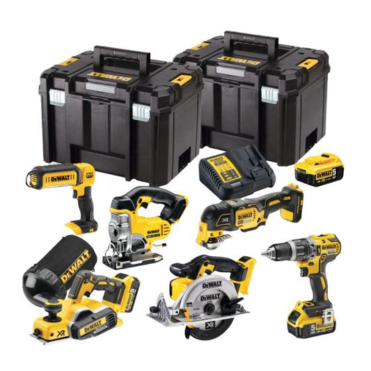 DEWALT DCK665P3T 18V XR CORDLESS 6 PIECE POWER TOOL KIT INC 3X 5.0AH BATTS - MonkeyTools