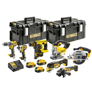 Dewalt DCK755PTX XR Li-Ion 18V 7 Piece Kit 3 x 5.0Ah Batteries - MonkeyTools
