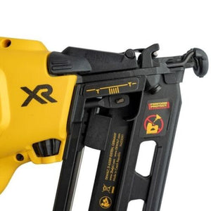 DeWalt DCN660N 18V XR Brushless Cordless 2nd Fix Finish Angled Nailer Body Only - MonkeyTools