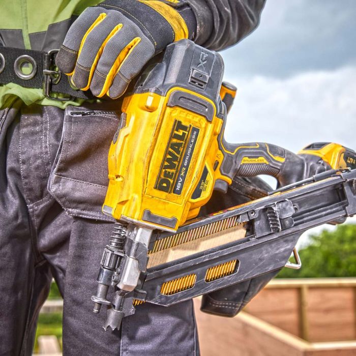 DeWalt DCN930N-XJ 18v XR Brushless First Fix 90mm Framing Nailer Body Only - MonkeyTools