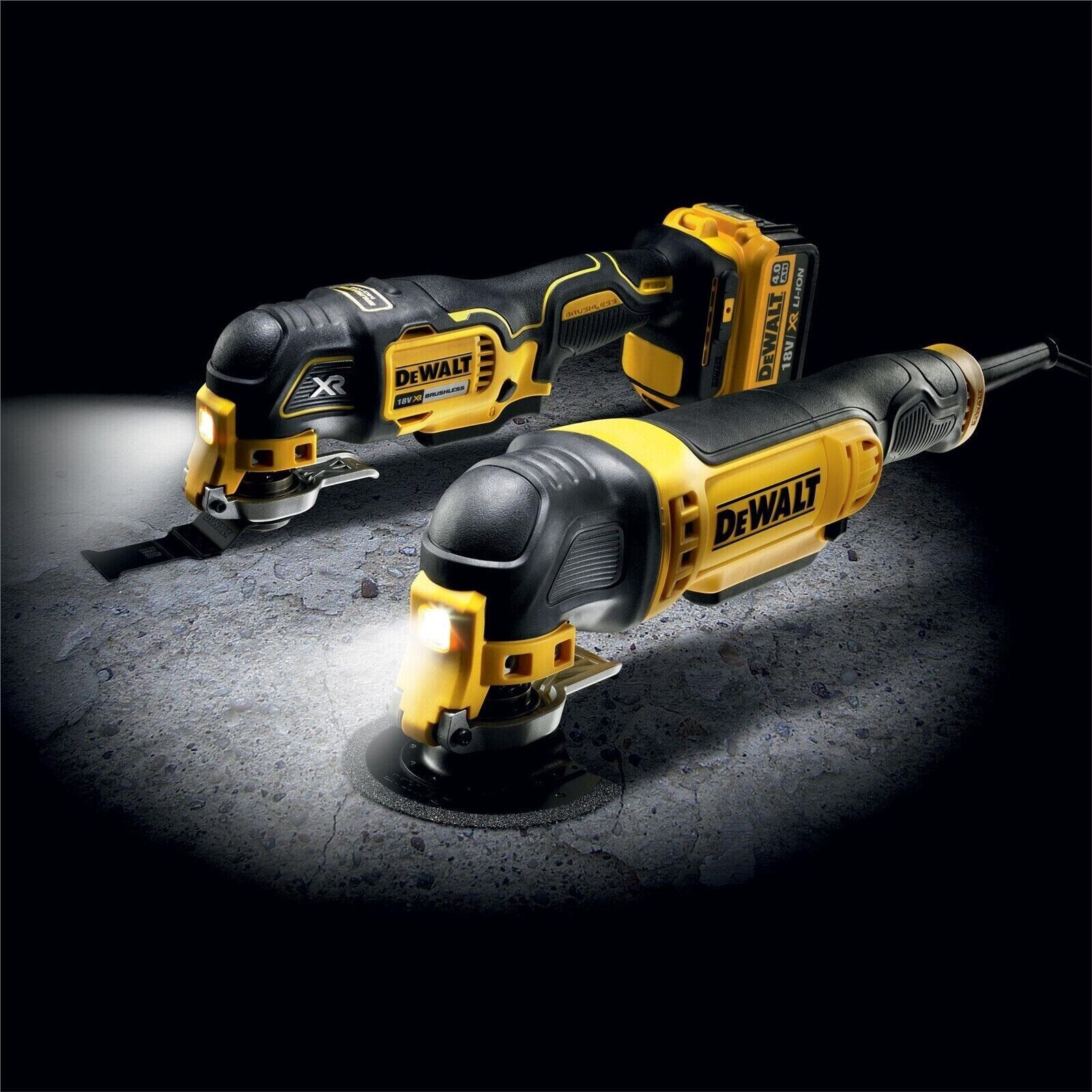 Dewalt DCS355N 18v XR Brushless Oscillating Multi Tool Bare + 29 Accessories - MonkeyTools