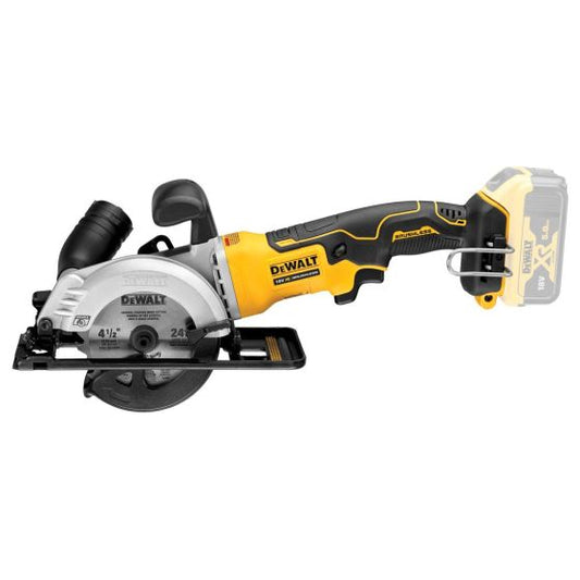 DeWalt DCS571N 18v XR Brushless 115mm Compact Mini Circular Saw Body Only - MonkeyTools