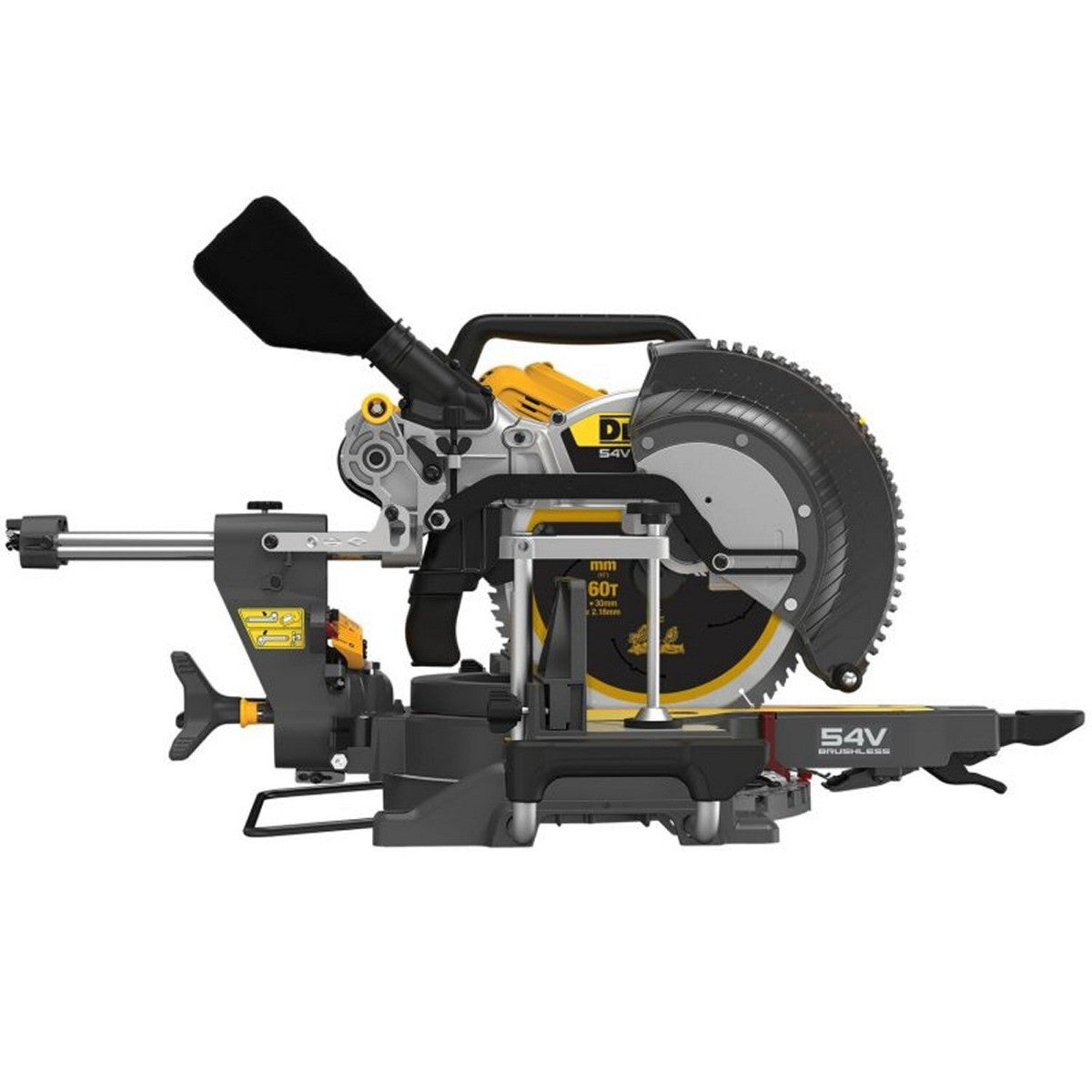 Dewalt DCS781N 54V XR Flexvolt Brushless 305mm Slide Mitre Saw Body Only - MonkeyTools