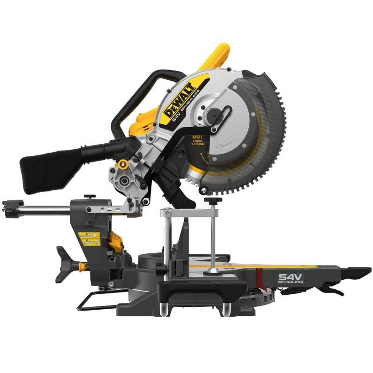 Dewalt DCS781N 54V XR Flexvolt Brushless 305mm Slide Mitre Saw Body Only - MonkeyTools
