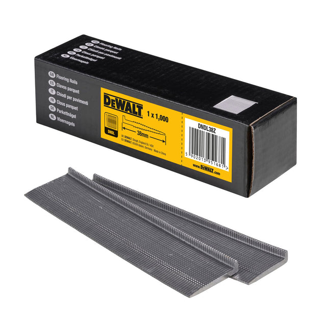 DEWALT DNDL38Z 38MM FLOORING NAILS X1000 FOR DMF1550 - MonkeyTools