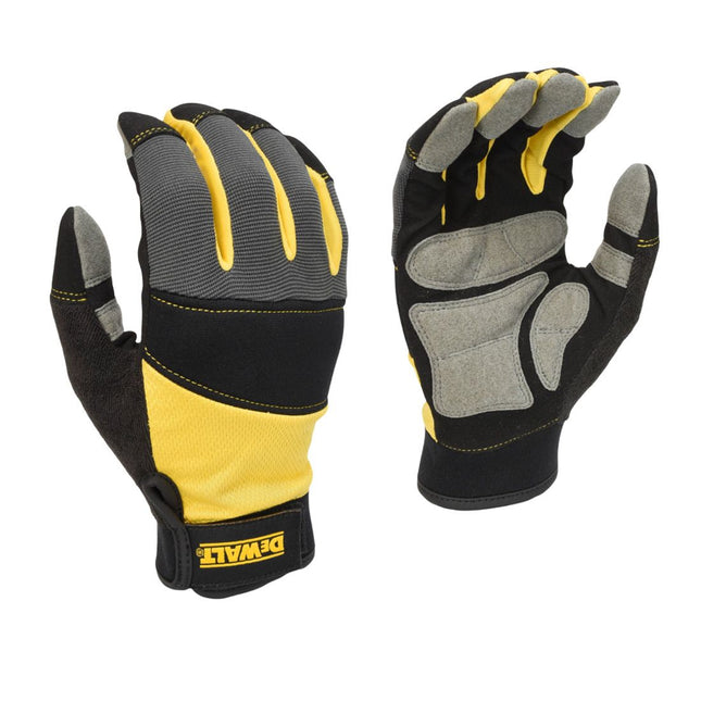 DEWALT DPG215L EU SECUREFIT PERFORMANCE WORK GLOVES - BLACK/GREY LARGE - MonkeyTools