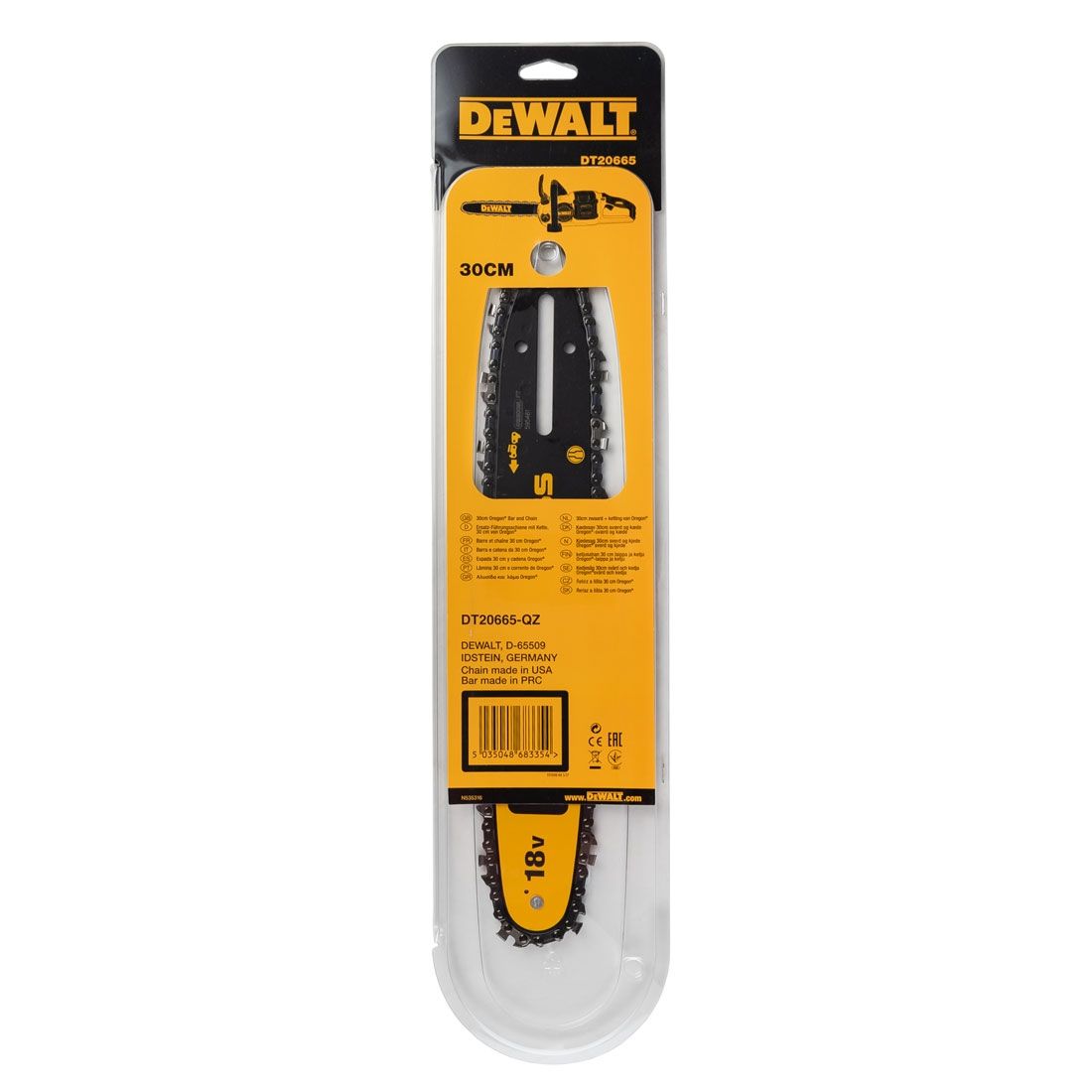 DEWALT DT20665-QZ CHAINSAW CHAIN & BAR FOR DCM565 - MonkeyTools