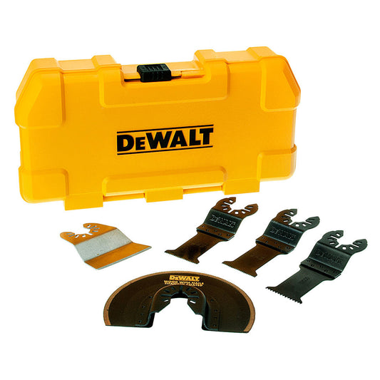 DEWALT DT20715-QZ OSCILLATING MULTITOOL BLADE ACCESSORY SET X5 PCS - MonkeyTools