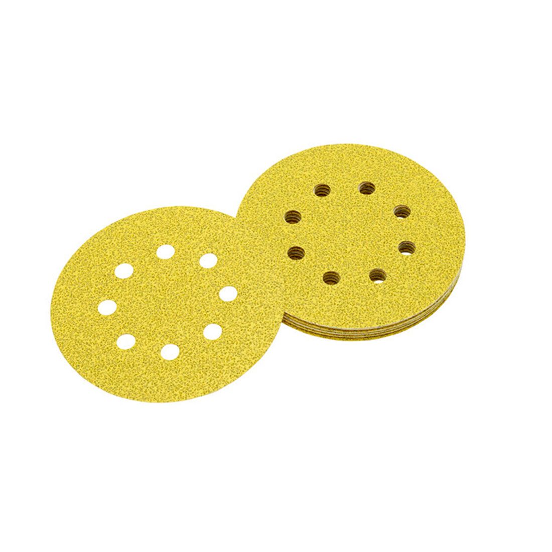 DEWALT DT3101-QZ ROS QUICK FIT SANDING DISCS 125MM 40 GRIT X10 PCS FOR DCW210N & DWE6423 - MonkeyTools