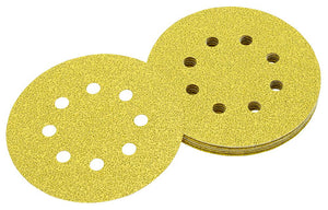 DEWALT DT3105-QZ ROS QUICK FIT SANDING DISCS 125MM 120 GRIT X10 PCS FOR DCW210N & DWE6423 - MonkeyTools