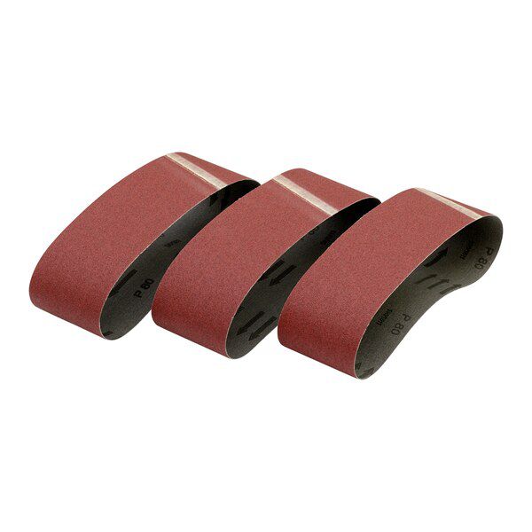 DEWALT DT3628-QZ SANDING BELTS 75MM X 533MM 100 GRIT X3 PCS FOR DCW220 - MonkeyTools