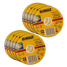 DEWALT DT42335TZ-QZ INOX 115MM METAL CUTTING DISCS X10 PACK - MonkeyTools