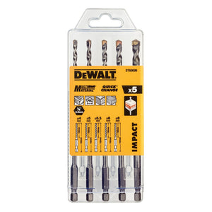 DEWALT DT60099-QZ EXTREME IMPACT MASONRY DRILL BIT SET X5 PCS - MonkeyTools