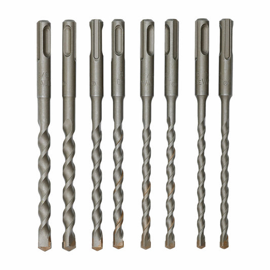 DEWALT DT60300-QZ SDS+ PLUS DRILL BITS SET X8 PCS - MonkeyTools