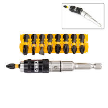DEWALT DT70518T-QZ EXTREME IMPACT TORSION BIT SET INC PIVOTING BIT HOLDER - MonkeyTools