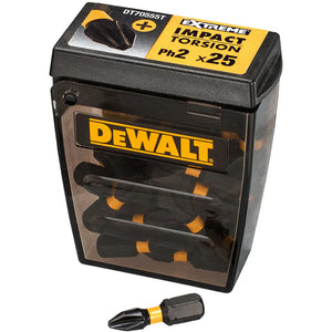 DeWalt DT70555T 25mm PH2 Impact Torsion Screwdriver Bits Tic Tac Box - MonkeyTools
