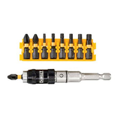 DEWALT DT70578T-QZ EXTREME IMPACT TORSION FLEXTORQ SCREWDRIVING BIT SET X10 PCS