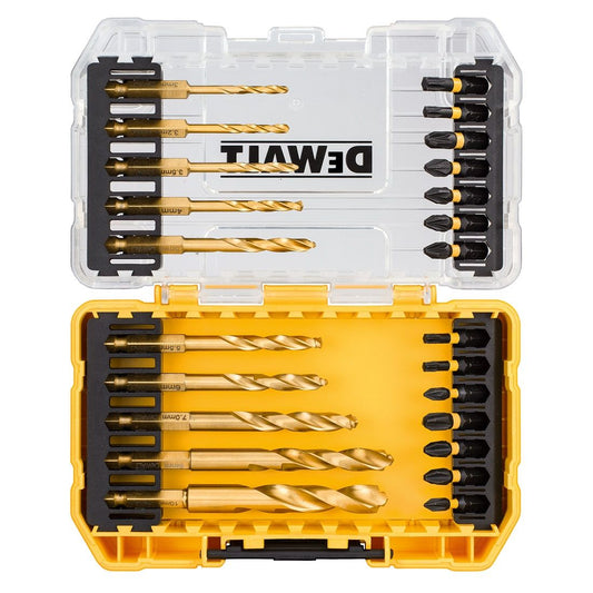 DEWALT DT70748T-QZ FLEXTORQ TOUGHCASE DRILL DRIVER BIT SET X24 PCS - MonkeyTools