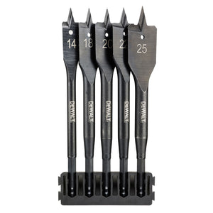 DEWALT DT70833-QZ EXTREME FLATWOOD TOUGHCASE BIT BAR SET X5 PCS - MonkeyTools