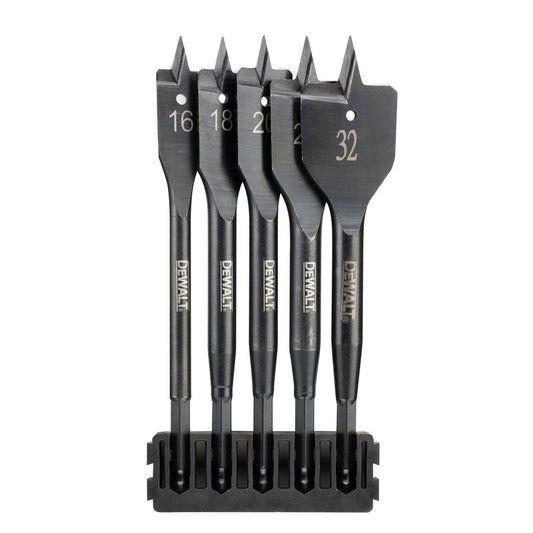 DEWALT DT70834-QZ EXTREME FLATWOOD TOUGHCASE BIT BAR SET X5 PCS - MonkeyTools