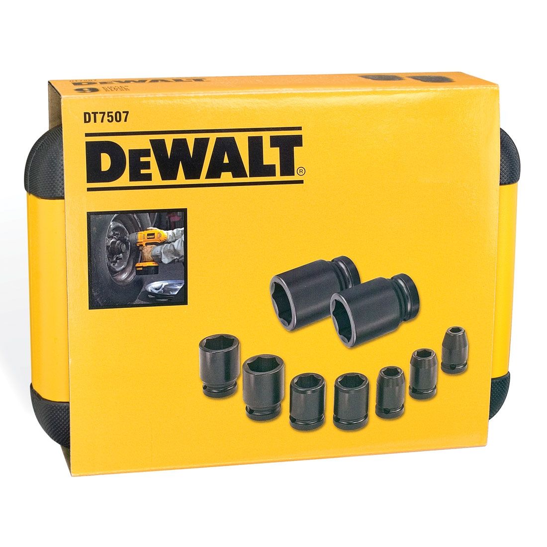 DEWALT DT7507-QZ IMPACT SOCKET X9 PC SET - MonkeyTools