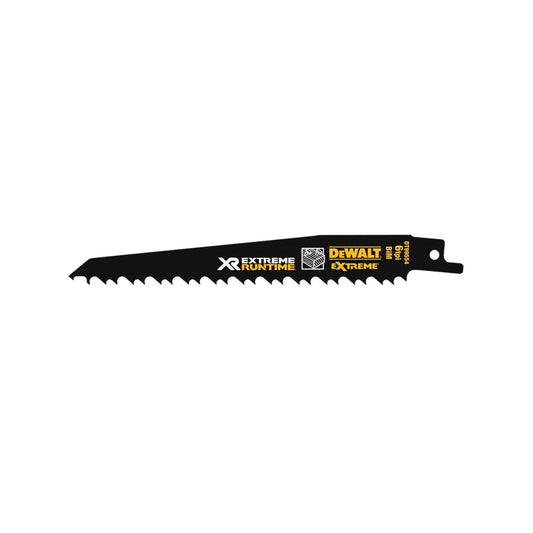 DEWALT DT99554-QZ XR XTREME RUNTIME 152MM 4/6 TPI BIM RECIPROCATING SAW BLADES 5 PCS - MonkeyTools
