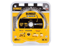 DEWALT DT99567-QZ XR FLEXVOLT EXTREME RUNTIME 210MM X 30MM X 60T TABLE SAW BLADE - MonkeyTools