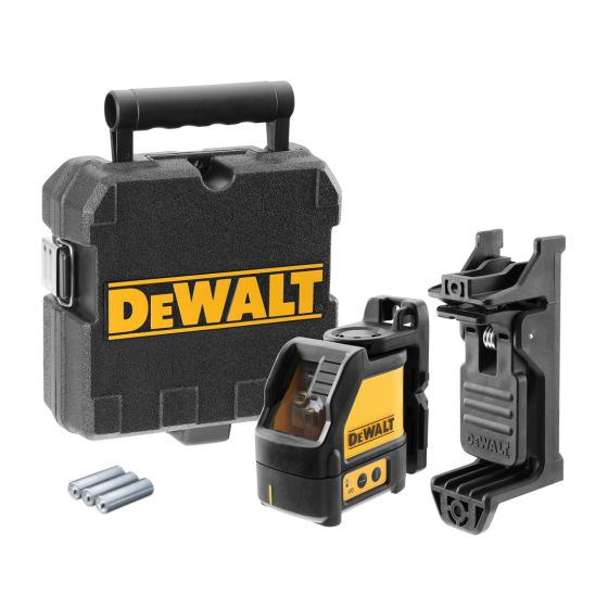 DEWALT DW088CG GREEN BEAM SELF LEVELLING CROSS LINE LASER LEVEL KIT - MonkeyTools