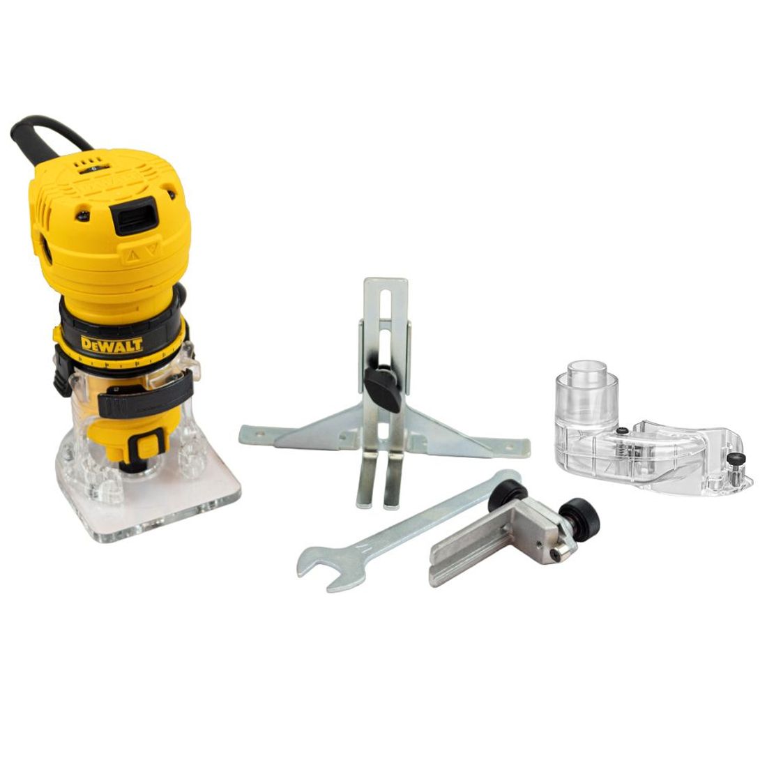 DEWALT DWE6005 590W 1/4" VARIABLE SPEED LAMINATE TRIMMER - MonkeyTools