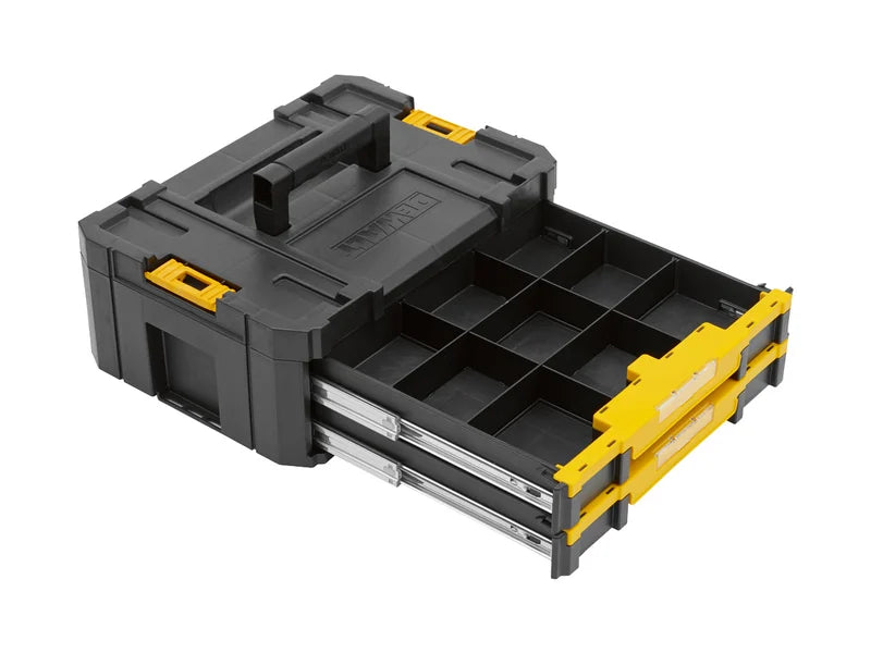 DEWALT DWST1-70706 T STAK IV TOOLBOX 2 SHALLOW DRAWER - MonkeyTools