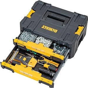 DEWALT DWST1-70706 TSTAK IV TOOL STORAGE BOX WITH 2X SHALLOW DRAWERS - MonkeyTools