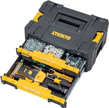DEWALT DWST1-70706 TSTAK IV TOOL STORAGE BOX WITH 2X SHALLOW DRAWERS - MonkeyTools
