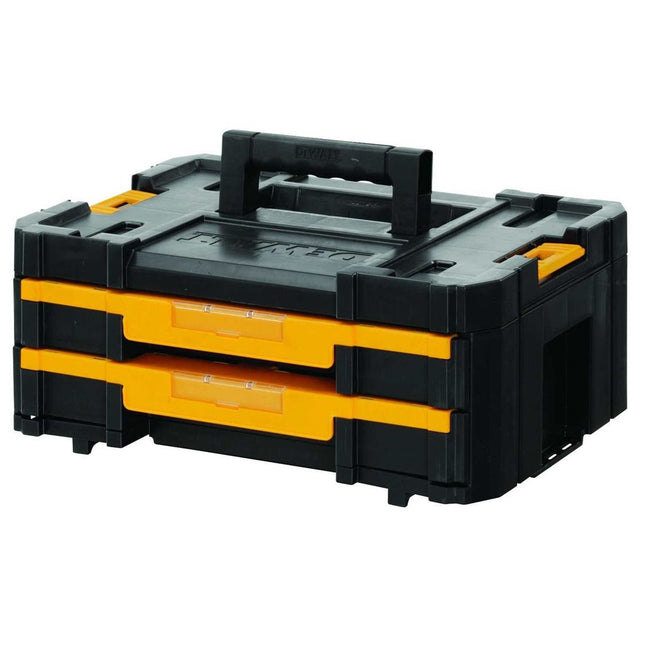 DEWALT DWST1-70706 TSTAK IV TOOL STORAGE BOX WITH 2X SHALLOW DRAWERS - MonkeyTools