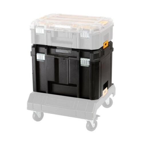 DEWALT DWST1-71195 TSTAK VI DEEP TOOL STORAGE BOX (NO TOTE TRAY) TWIN PACK - MonkeyTools