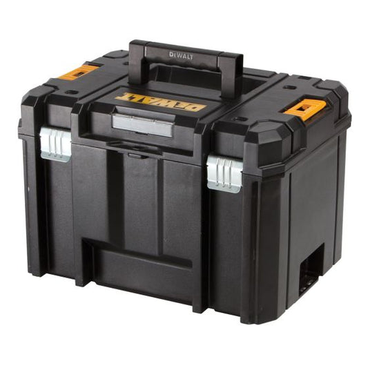 DEWALT DWST1-71195K TSTAK VI DEEP TOOL STORAGE BOX & TSTAK II SUITCASE FLAT TOP TOOL STORAGE BOX TWIN KIT - MonkeyTools