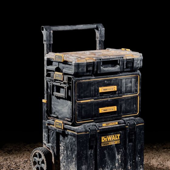 DEWALT DWST835291 2-Drawers Tool Box - Black - MonkeyTools