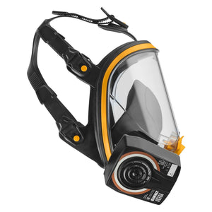 DEWALT DXIR1FFMLA2P3 REUSABLE FULL FACE MASK RESPIRATOR WITH A2P3 FILTERS (LARGE) - MonkeyTools