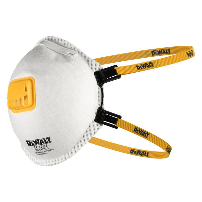 DEWALT DXIRFFP22 FFP2 DISPOSABLE PARTICULATE RESPIRATOR FACE MASK X2 PCS - MonkeyTools