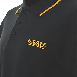 DEWALT GREEN BAY POLO SHIRT BLACK X LARGE 45-47" CHEST - MonkeyTools