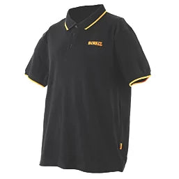 DEWALT GREEN BAY POLO SHIRT BLACK X LARGE 45-47" CHEST - MonkeyTools