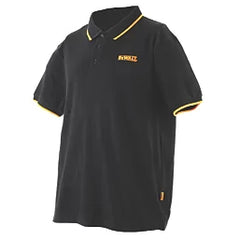 DEWALT GREEN BAY POLO SHIRT BLACK X LARGE 45-47" CHEST