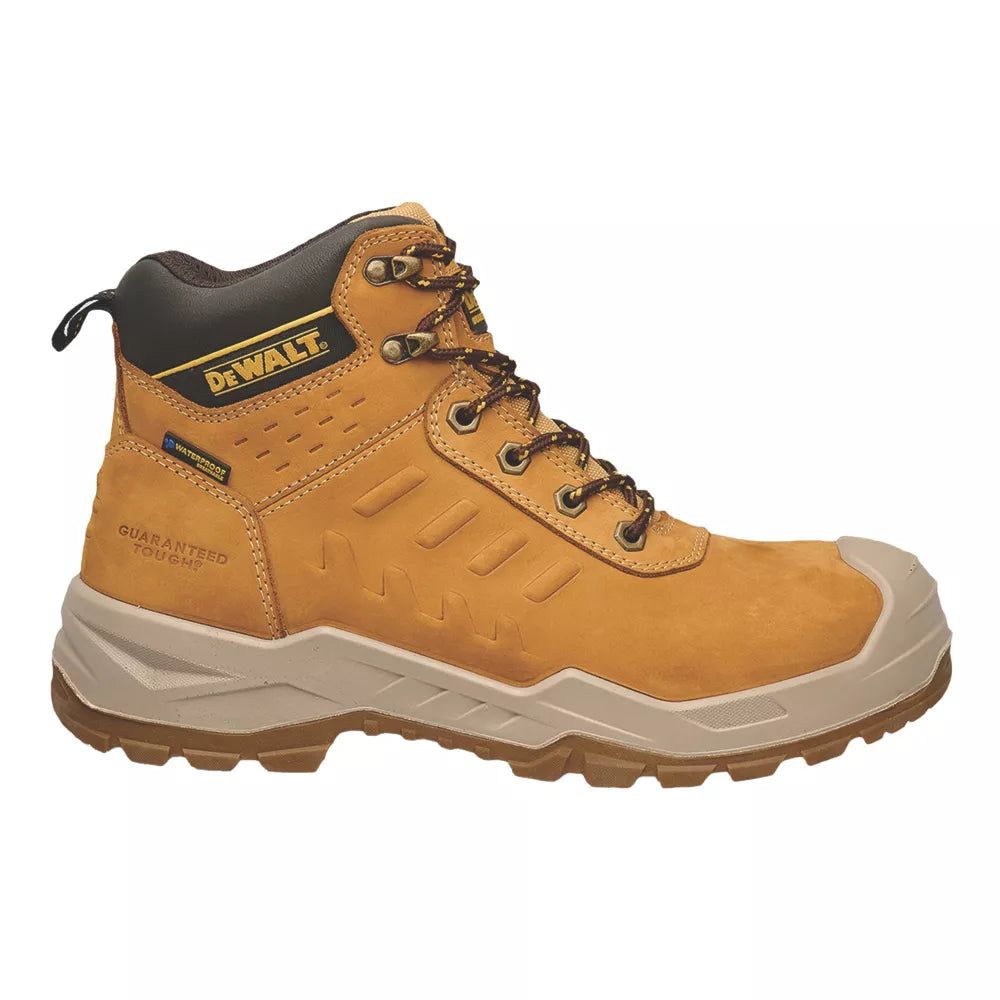 DEWALT LIVINGSTON SAFETY BOOTS WHEAT SIZE 10 - MonkeyTools