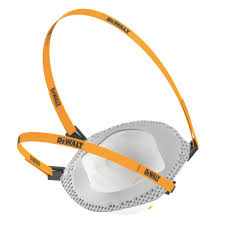 DEWALT MOULDED FFP3 NR D VALVED DISPOSABLE MASKS P3 10 PACK - MonkeyTools