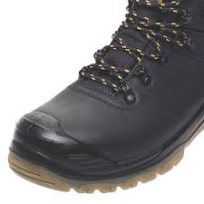 DEWALT NEWARK SAFETY BOOTS BROWN SIZE 10 - MonkeyTools