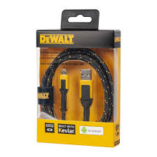 DEWALT PA-131-1348-DW2 1.8M / 6FT TYPE C TO USB-A CABLE - MonkeyTools