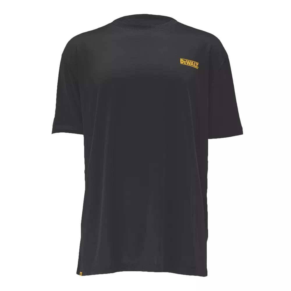 DEWALT PERFORMANCE SHORT SLEEVE T-SHIRT BLACK, GUNSMOKE & GREY MEDIUM 42" CHEST 3 PACK - MonkeyTools