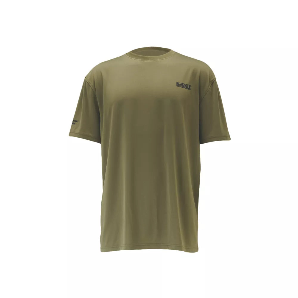 DEWALT PERFORMANCE SHORT SLEEVE T-SHIRT BLACK, GUNSMOKE & GREY X LARGE 48" CHEST 3 PACK - MonkeyTools