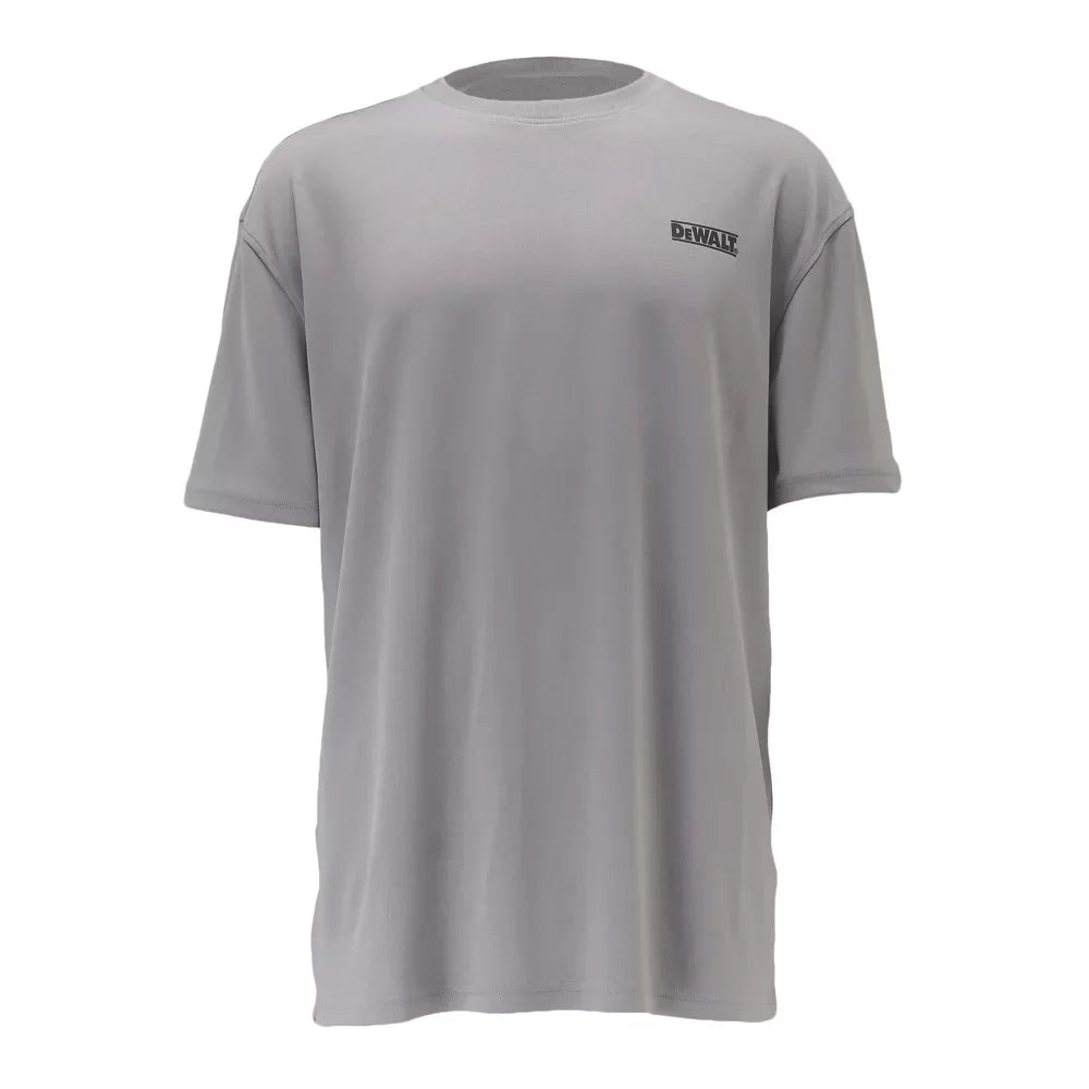 DEWALT PERFORMANCE SHORT SLEEVE T-SHIRT BLACK, GUNSMOKE & GREY X LARGE 48" CHEST 3 PACK - MonkeyTools